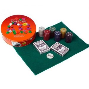 Набор для покера (120 фишек) QH-120