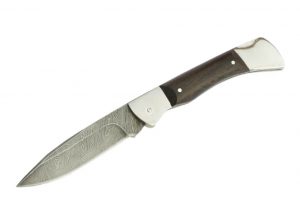 Нож Снайпер (дамасская сталь, складной)