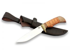 Нож Лазутчик 65х13 (береста, литье)