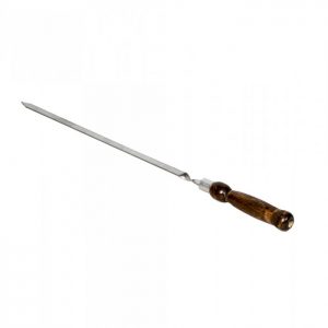 Шампур с деревянной ручкой 55 см