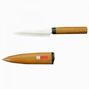 Нож универсальный SUNCRAFT с деревянным чехлом #428
