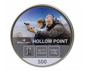Пули Borner Hollow Point (500шт) 0,58г