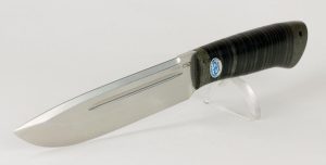 Нож Селигер 95х18 кожа
