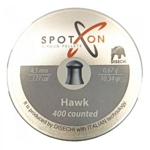 Пули cal 4.5mm Spoton Hawk (400 шт) 0.67г