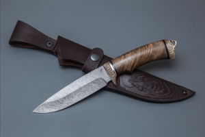 Нож Лазутчик AUS-8 (Elastron рукоять)